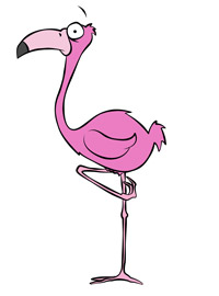 flamingo-art